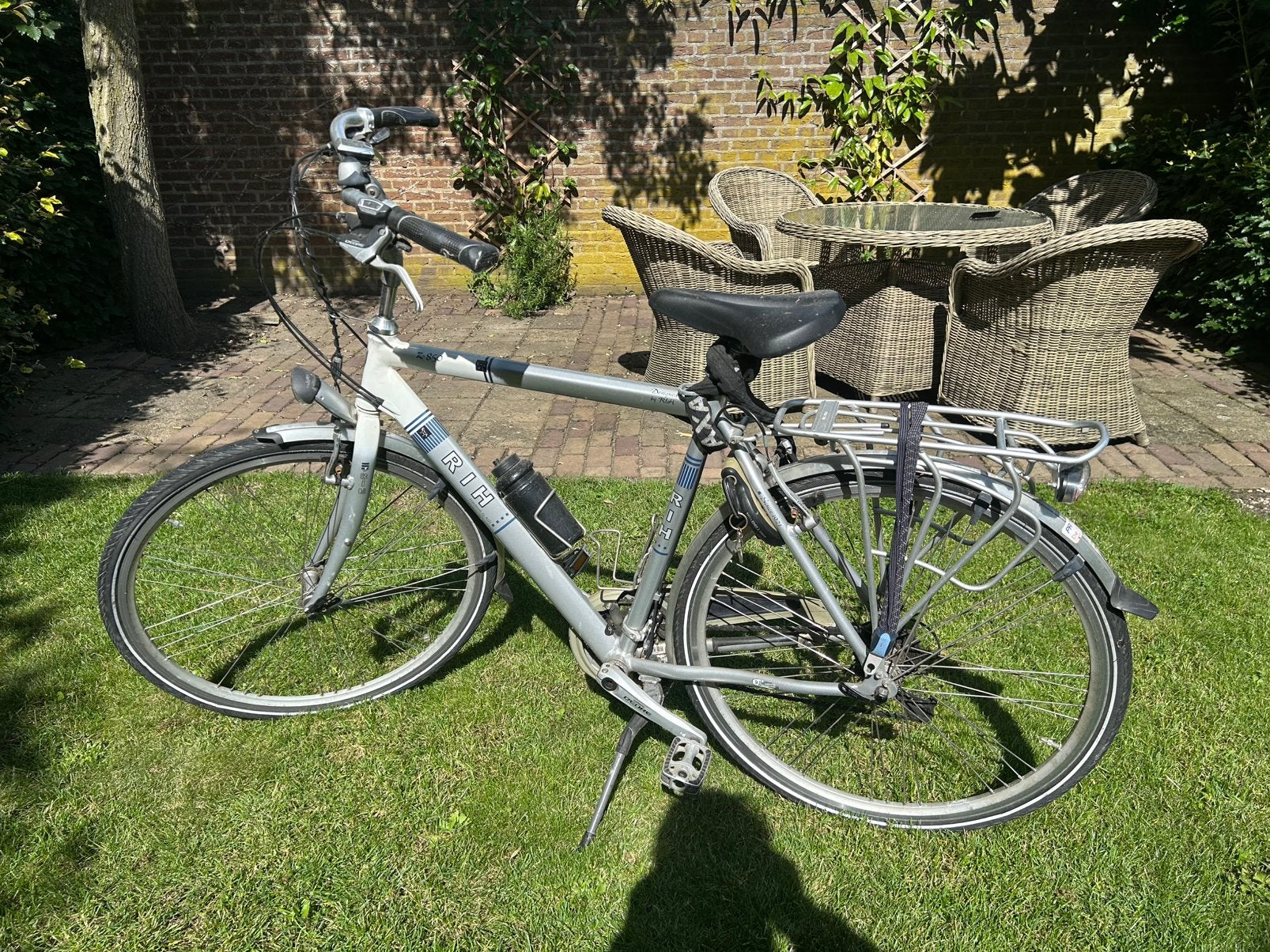 Heren tourfiets van RIH, Velgrem, Versnellingen, Zo goed als nieuw, 53 tot 57 cm