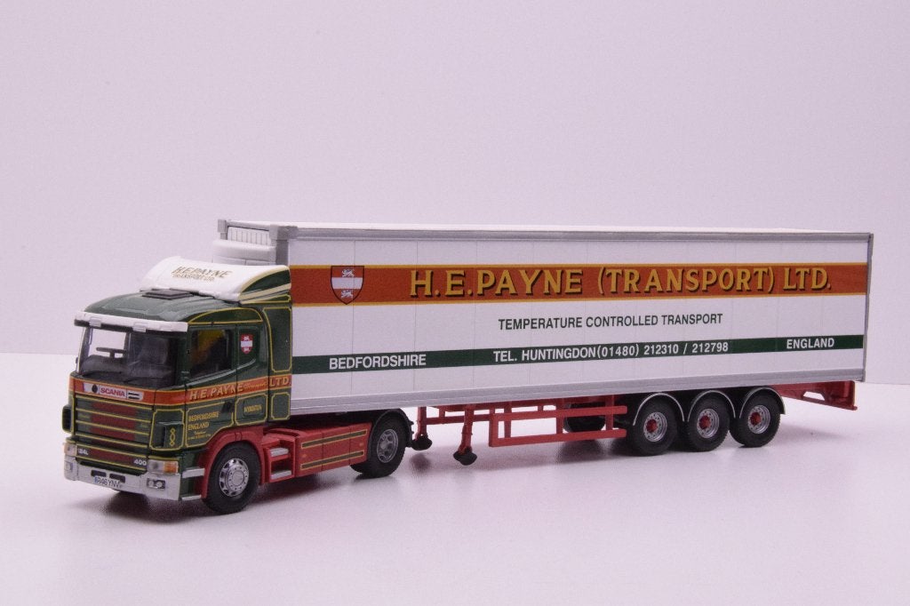 Scania 124  ''H.E.Payne transport Ltd  ''Corgi, Ophalen of Verzenden, Zo goed als nieuw, Bus of Vrachtwagen, Corgi