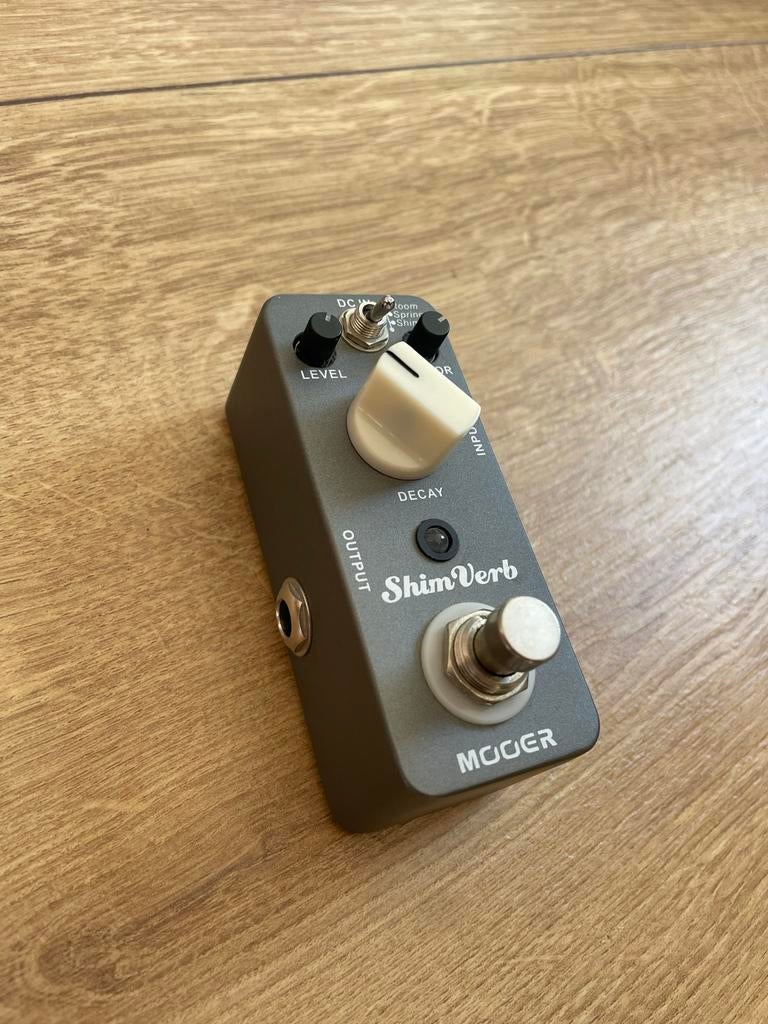 Mooer ShimVerb Reverb pedaal, Ophalen of Verzenden, Zo goed als nieuw, Reverb