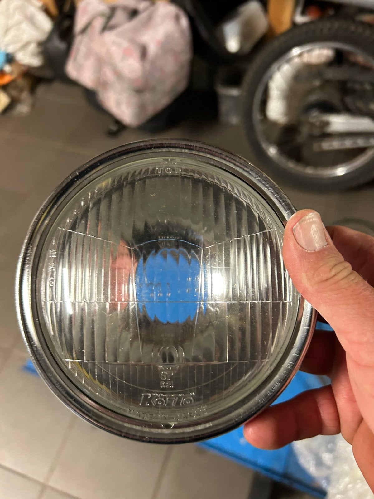 Koplamp suzuki gt50-ts50ER, Fietsen en Brommers, Verzenden, Koplamp, Overige merken