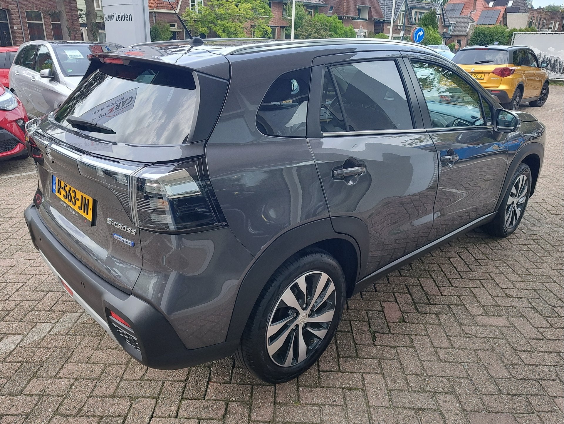 Suzuki S-Cross 1.4 BOOSTERJET STYLE SMART HYBRID AUT. Open d, Auto's, Suzuki, 12 maanden, Gebruikt, 4 cilinders, Leder en Stof