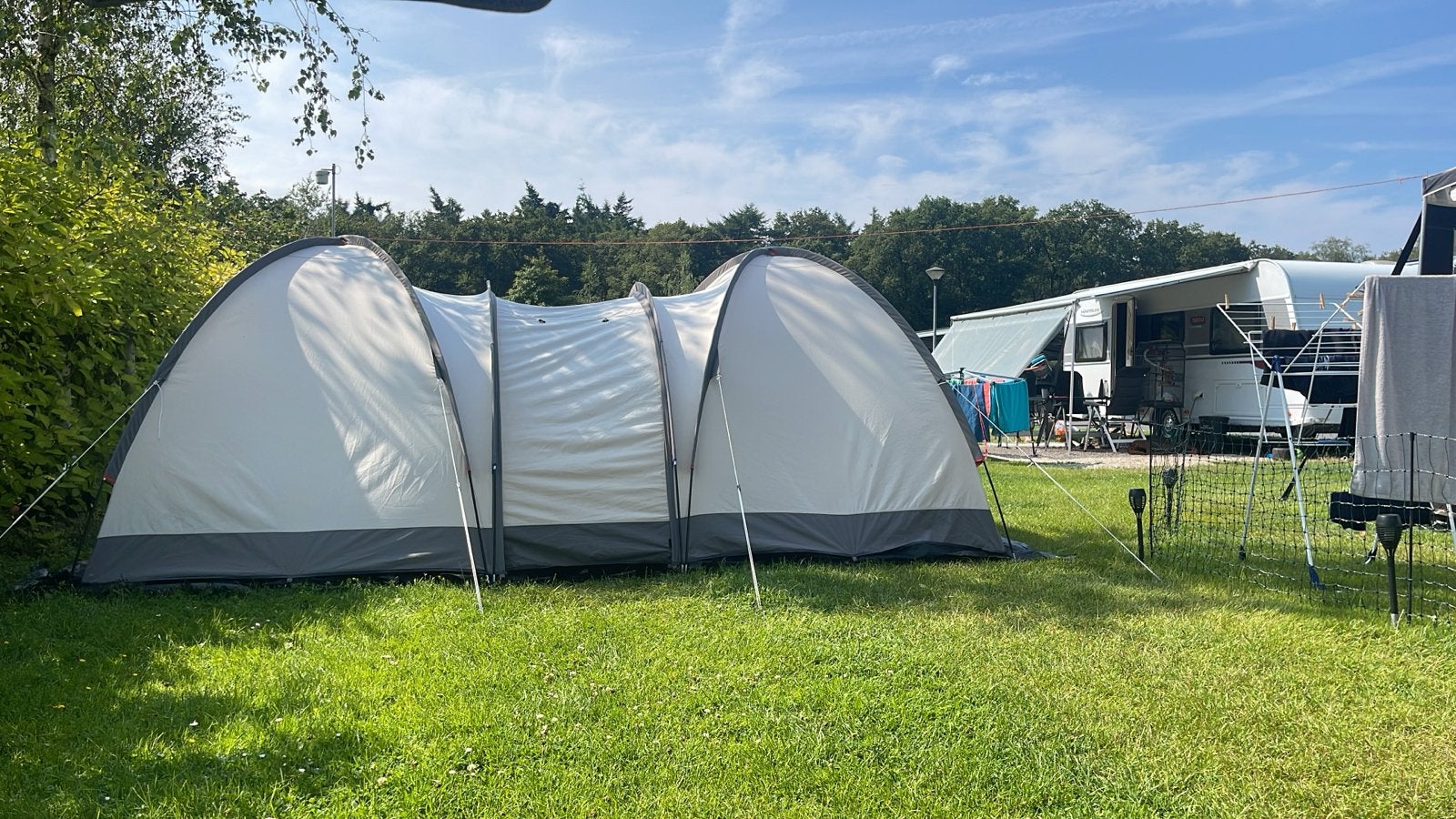 BaseCamp Cancun IV XL Tent - Ruime Gezinstent, Ophalen of Verzenden, Gebruikt, Tot en met 4