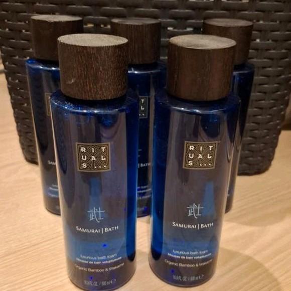 Rituals Samurai Bath Schuim - 5x Nieuw (500ml), Ophalen of Verzenden, Nieuw, Bad & Douche