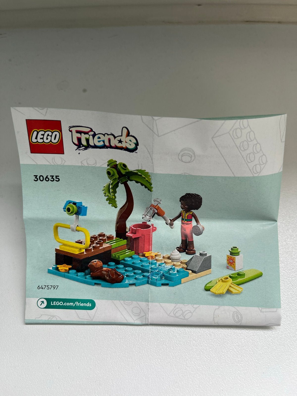 LEGO Friends Strand Schoonmaak set (30635), Ophalen, Lego, Friends, Zo goed als nieuw
