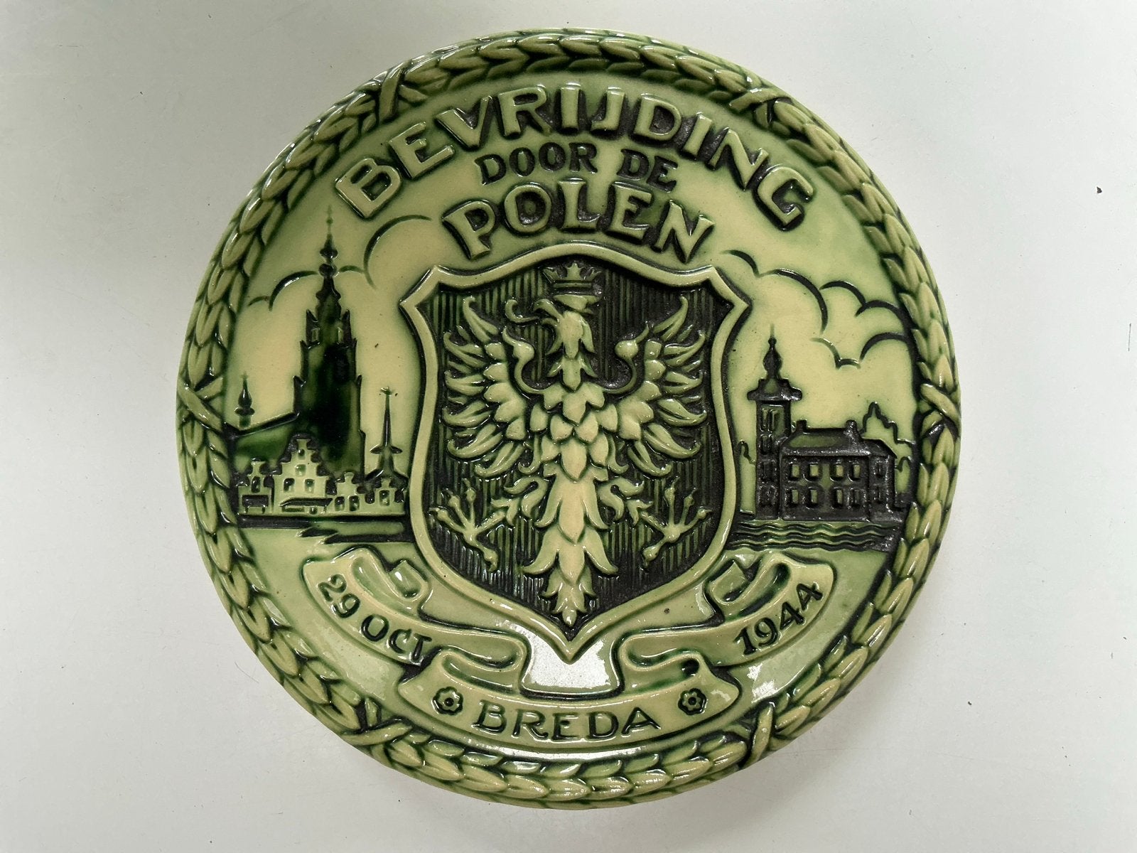 Breda Bevrijdingsbord 1944 - Door de Polen, Ophalen of Verzenden