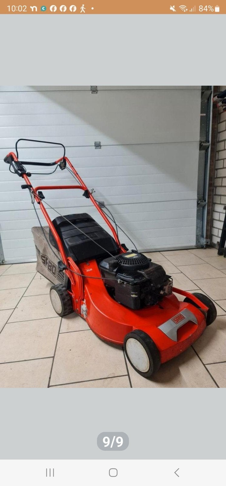 Sabo 52 A-Economie Gras Mulchmaaier met opvangbak, Ophalen