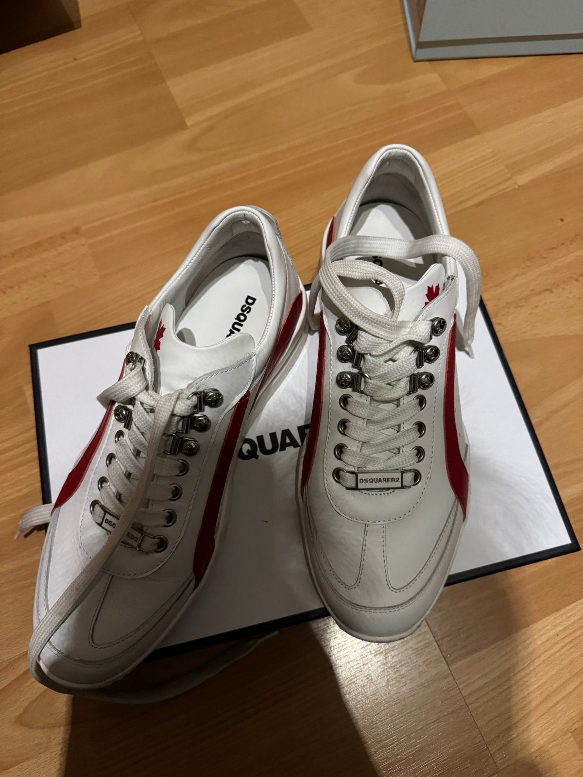 Dsquared2 sneakers maat 42 - Zo goed als nieuw, Ophalen of Verzenden, Zo goed als nieuw, Wit, Sneakers of Gympen