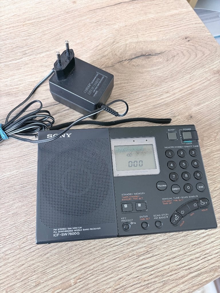 Sony ICF-SW7600G wereldontvanger, Ophalen of Verzenden, Gebruikt, Wereldontvanger