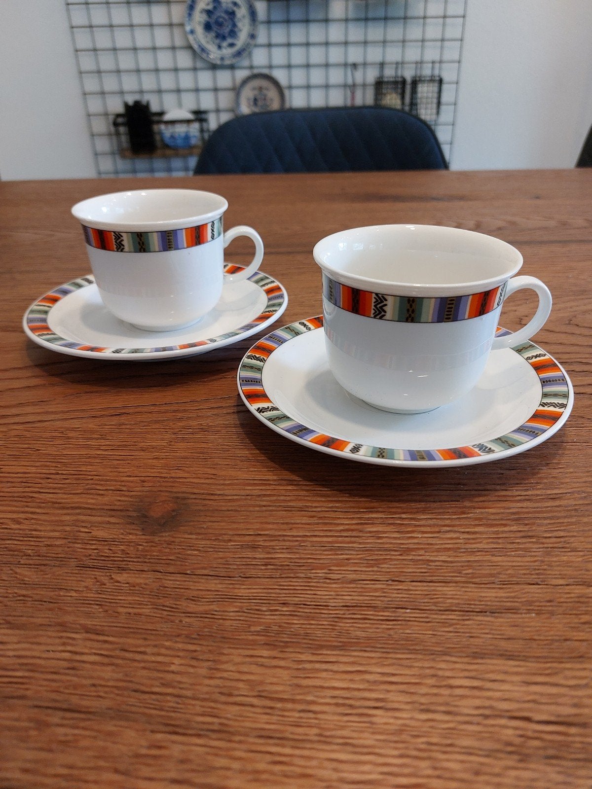 Vintage set kop en schotels  - Seltmann Weiden, Ophalen of Verzenden