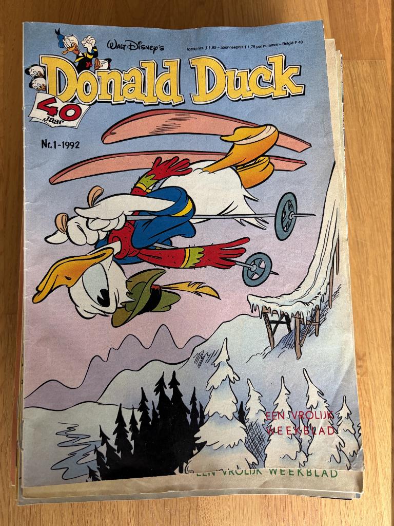 Donald Duck  jaargang 1992, Boeken, Stripboeken, Gelezen, Meerdere stripboeken, Ophalen