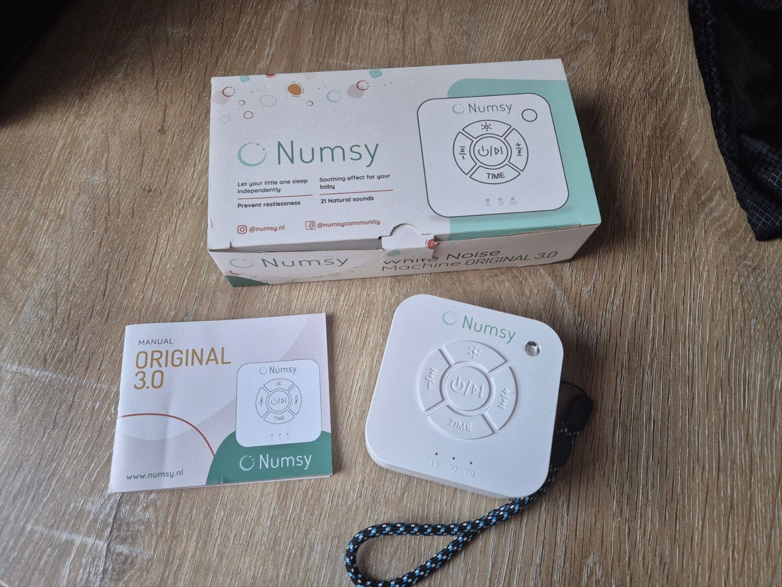 Numsy Original 3.0 Witte Ruis Machine Baby Slaaphulp, Ophalen of Verzenden, Zo goed als nieuw, Overige typen, Met geluid