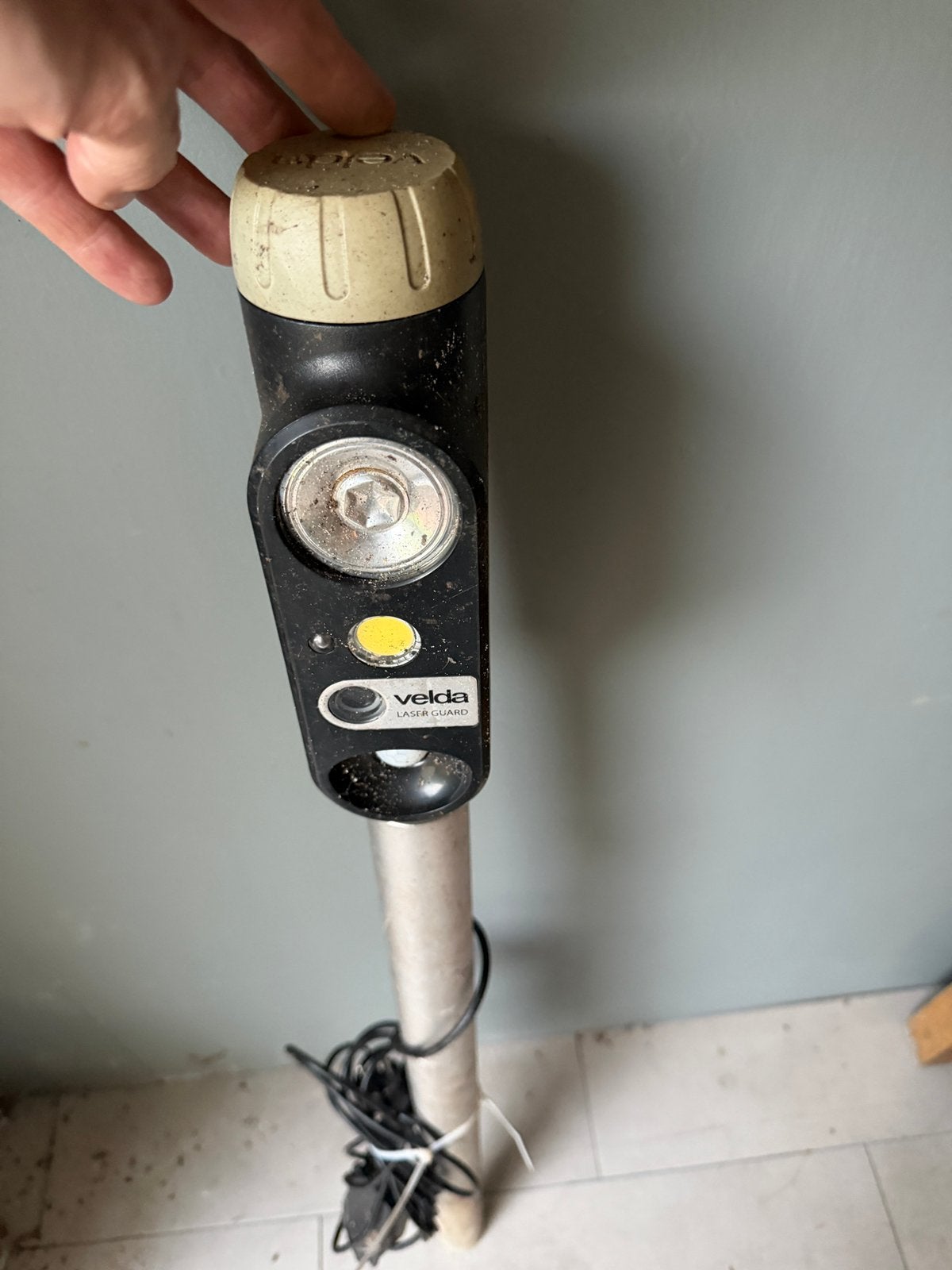 Velda Laser Guard reigerverschrikker, Ophalen, Gebruikt