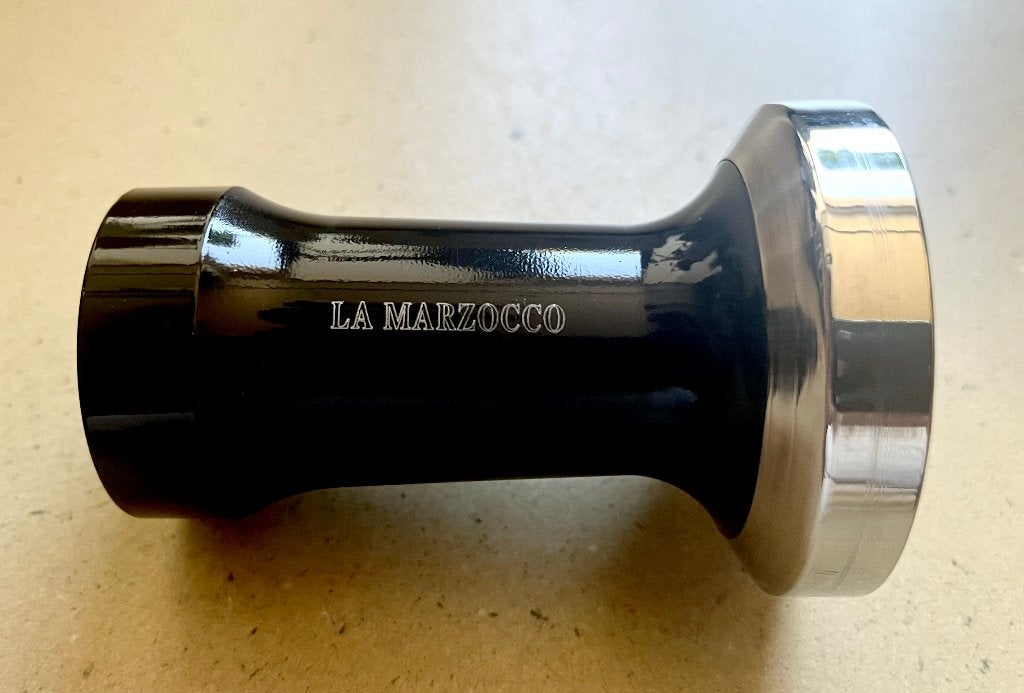 Vintage La Marzocco tamper - 58 mm - convex - puntgaaf, Ophalen of Verzenden, Zo goed als nieuw, Espresso apparaat, Gemalen koffie