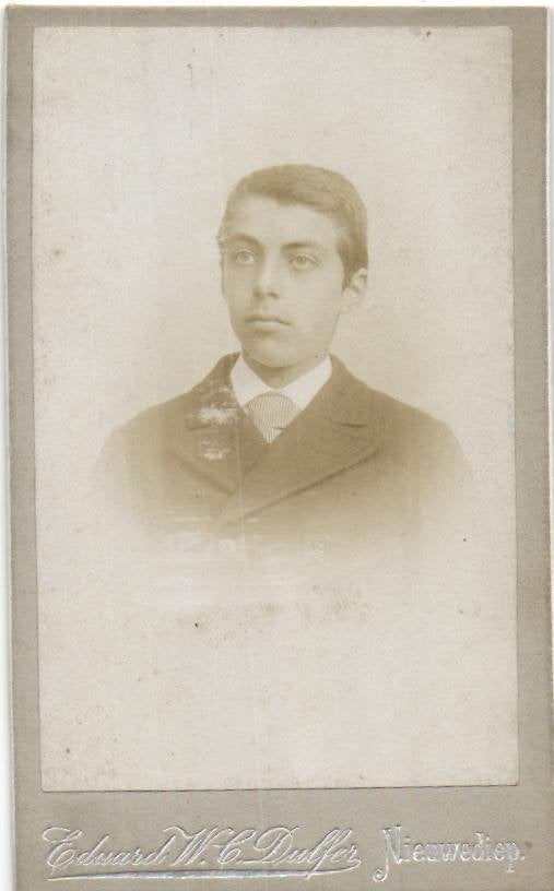 CDV - Eduard Dulfer - Nieuwediep, Gebruikt, Verzenden, Foto, Voor 1940