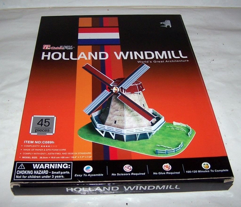 Holland Windmill- bouwpakket. Nieuw., Ophalen of Verzenden, Nieuw, 1:50 of kleiner, Diorama