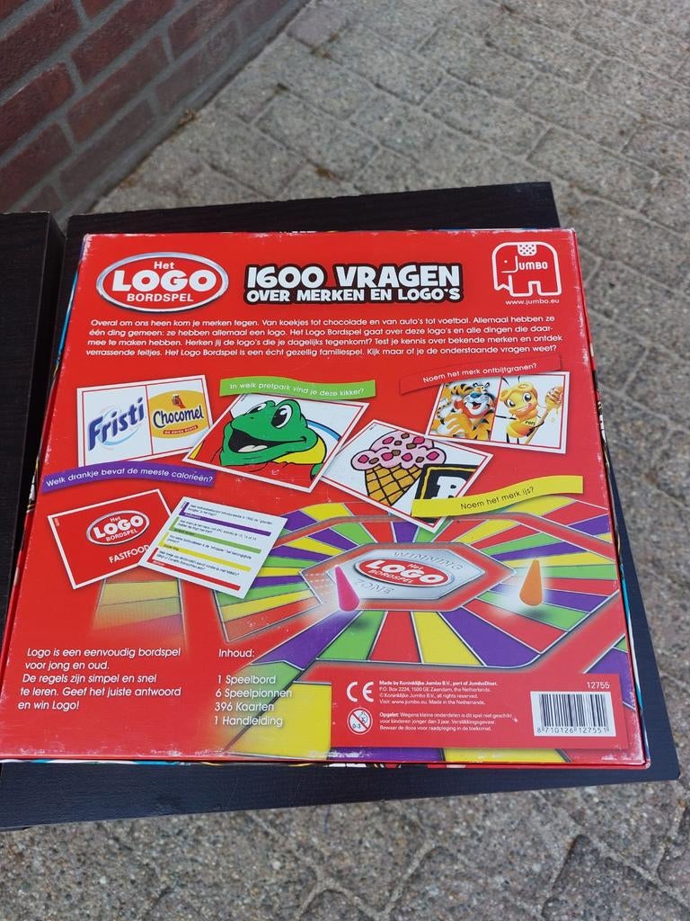 Jumbo Het Logo Bordspel, Hobby en Vrije tijd, Gezelschapsspellen | Bordspellen, Ophalen of Verzenden