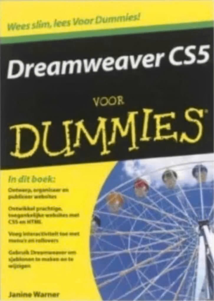 Dreamweaver CS5 voor Dummies, Ophalen of Verzenden, Zo goed als nieuw, Internet of Webdesign