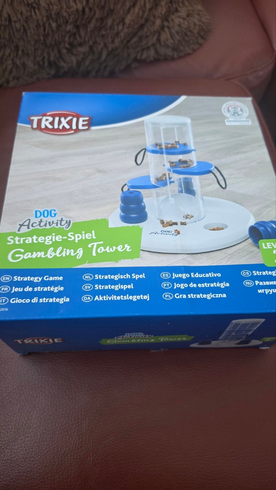 Trixie Dog activity Gambling Towel, level 2, Ophalen of Verzenden, Zo goed als nieuw, Intelligentiespeelgoed, Trixie