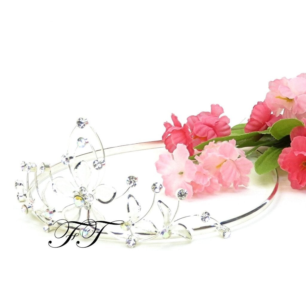 Prachtige diadeem met strass steentjes., Sieraden, Tassen en Uiterlijk, Overige Accessoires, Ophalen of Verzenden, Nieuw