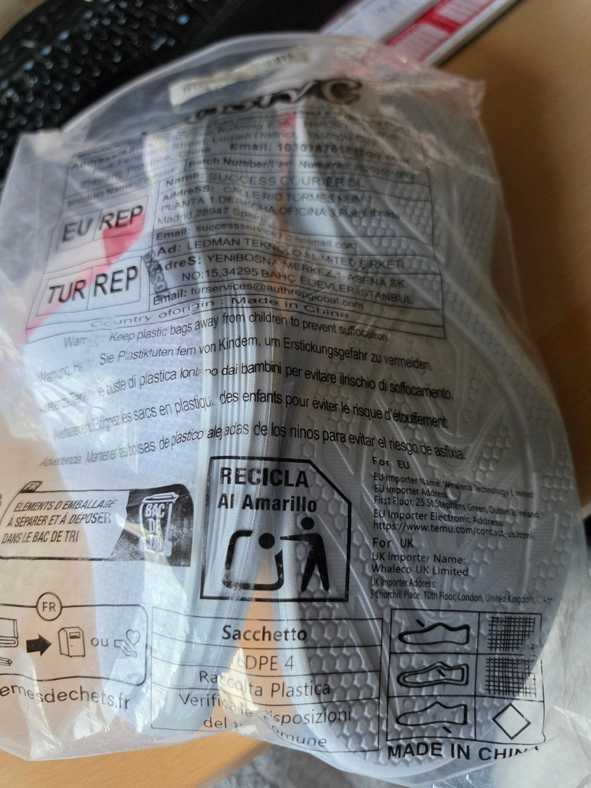 Nieuwe ZOSIVC Witte Zomerschoenen Maat 43, Ophalen of Verzenden, Nieuw, Wit, Overige typen