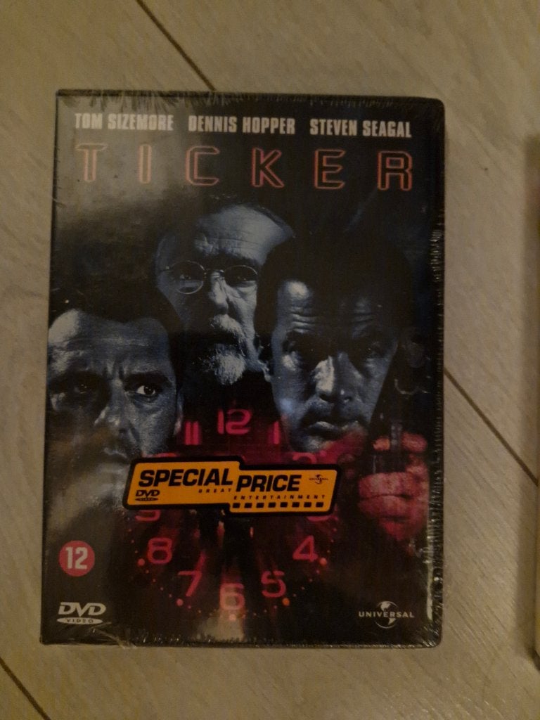 Dvd Ticker Nieuw in gesloten verpakking, Cd's en Dvd's, Dvd's | Actie, Vanaf 12 jaar, Ophalen of Verzenden, Nieuw in verpakking