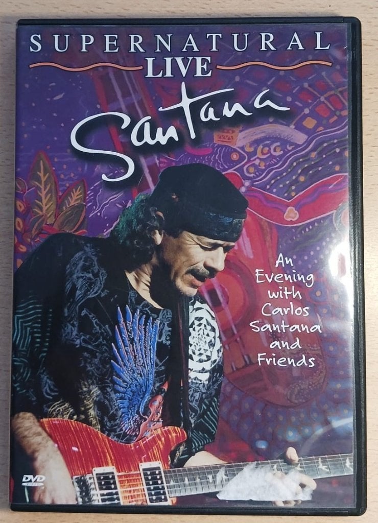 Santana - Supernatural Live DVD, Alle leeftijden, Ophalen of Verzenden, Zo goed als nieuw, Inclusief boekje