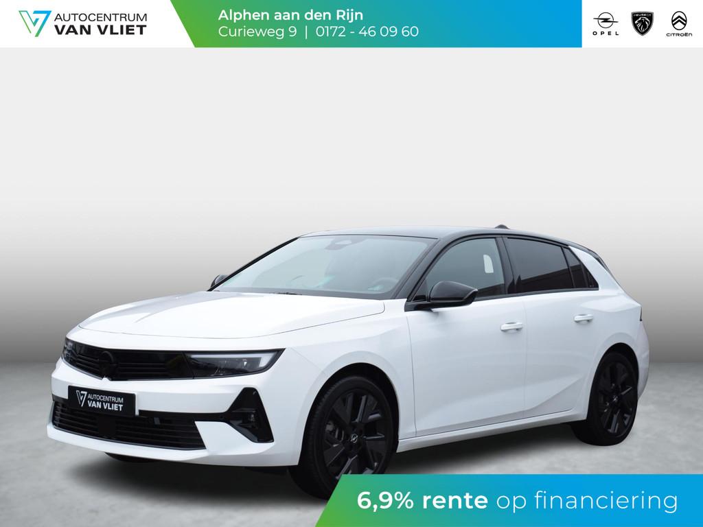 Opel Astra Electric 54 kWh GS | NAVI | 18" LICHTMETALEN VELG, Auto's, Opel, LED verlichting, Gebruikt, 156 pk, Wit