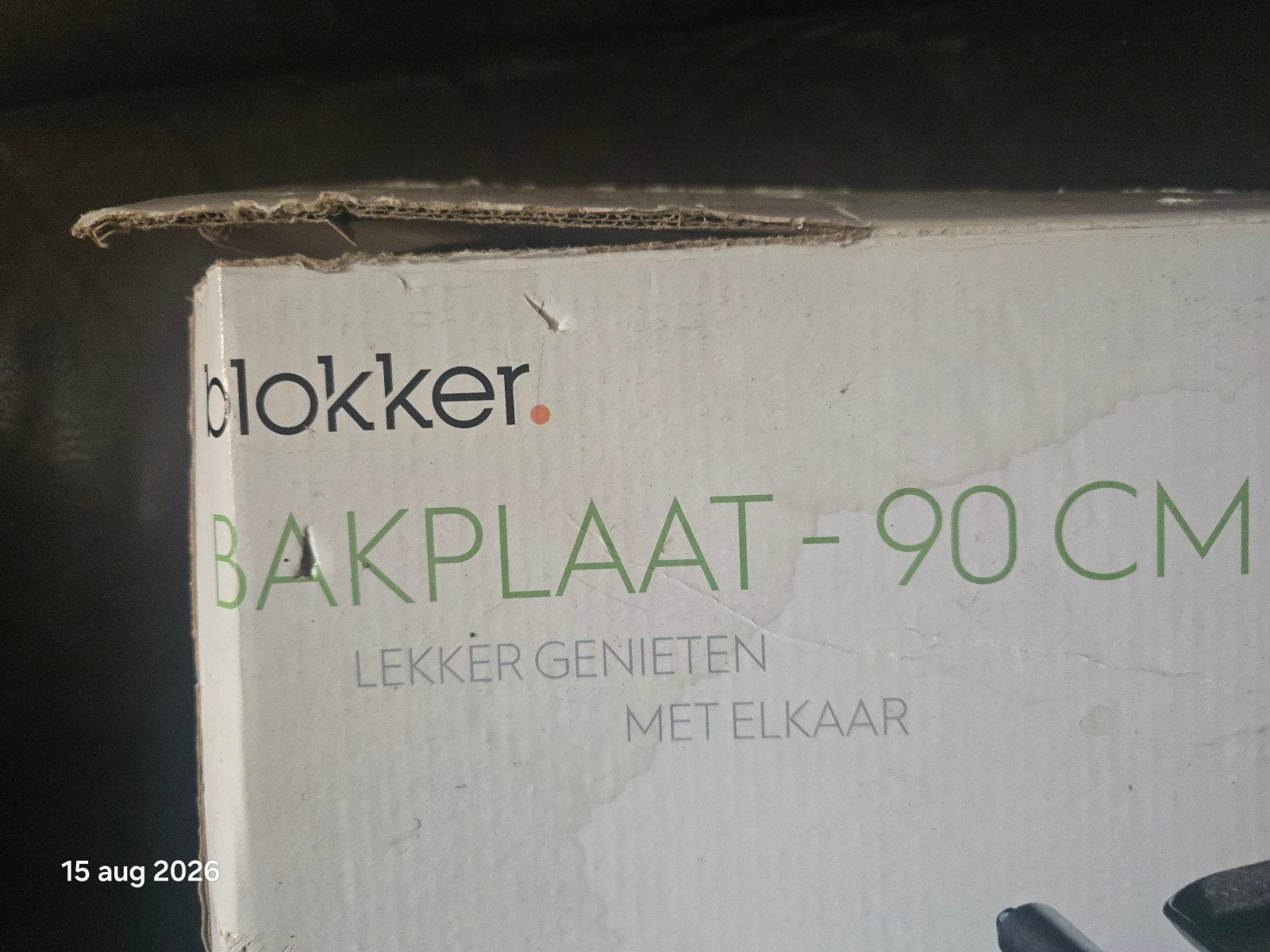 Blokker Bakplaat 90 cm - Zo goed als nieuw, Ophalen, Zo goed als nieuw