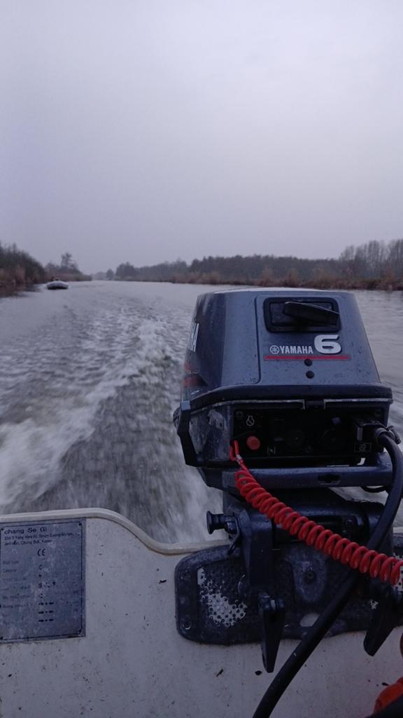 Yamaha 6pk 2-takt buitenboordmotor met Allpa rubberboot, Ophalen of Verzenden, Gebruikt