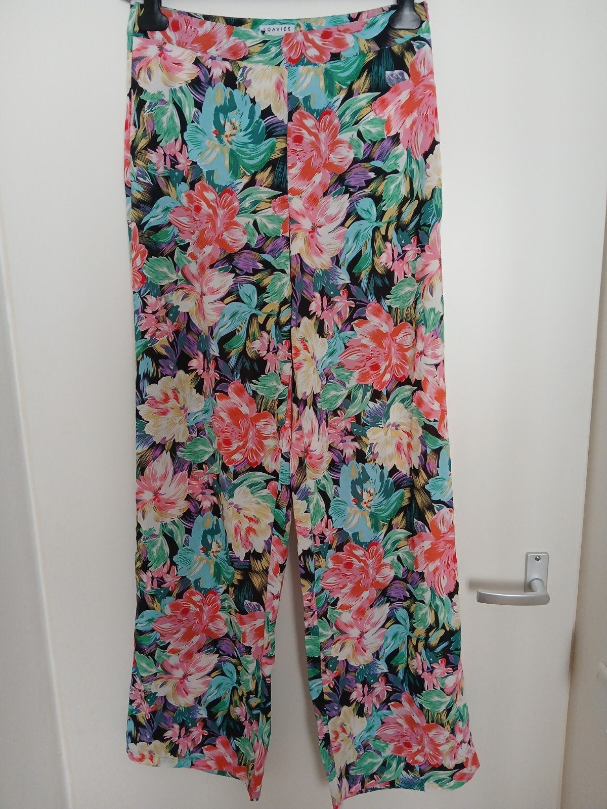 Maat L 38/40 Loavies kleurrijke zomerbroek retro vintage, Ophalen of Verzenden, Zo goed als nieuw, Maat 38/40 (M), Lang