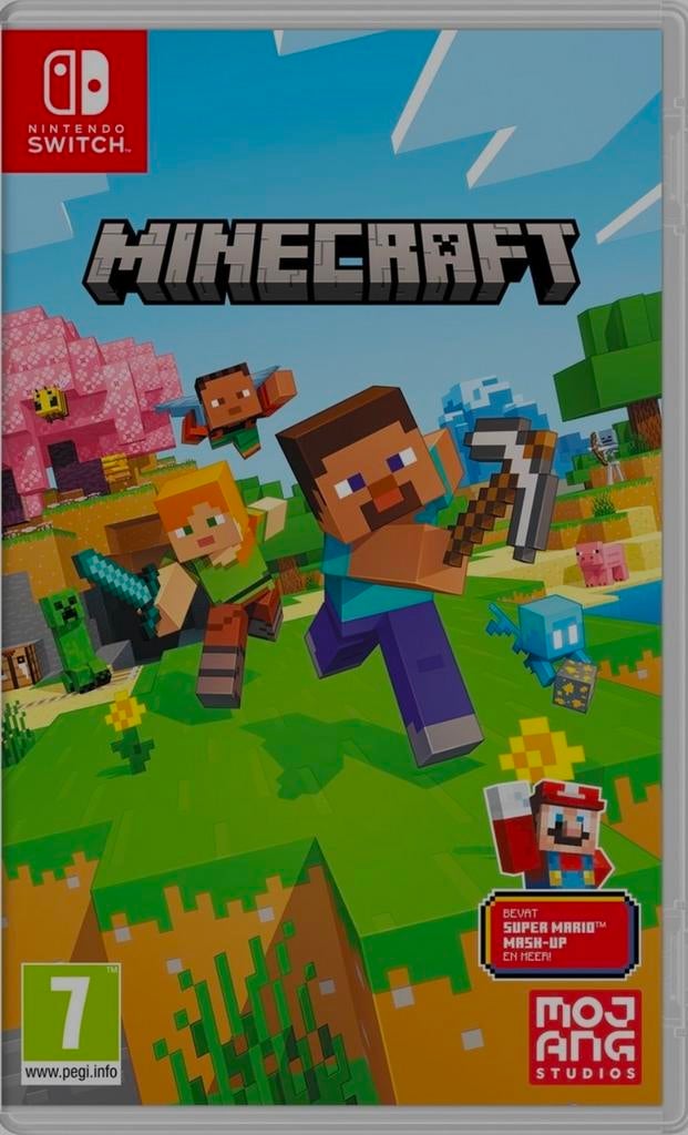 Minecraft Nintendo Switch Game, Spelcomputers en Games, Avontuur en Actie, Ophalen of Verzenden, Zo goed als nieuw, Eén computer