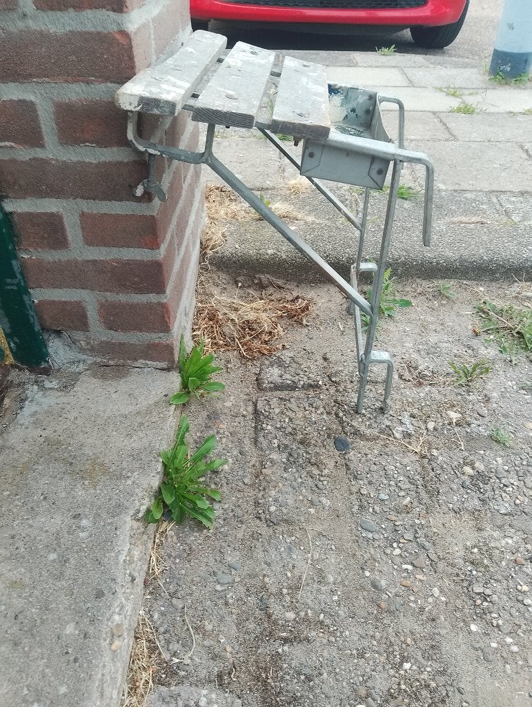 ladderbank, Ophalen, Gebruikt, Ladder, Minder dan 2 meter