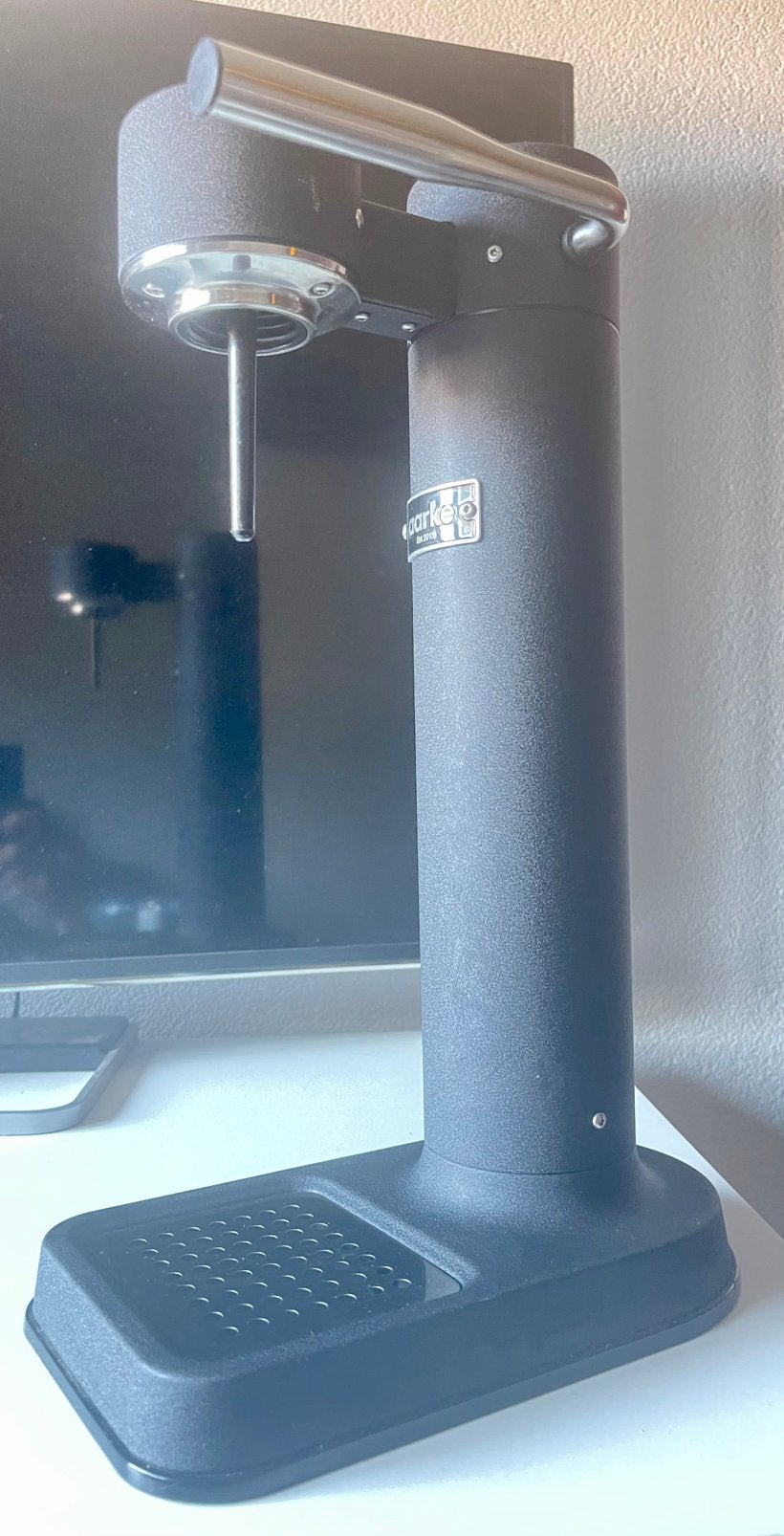 Aarke Carbonator 3 (Matzwart) - Compleet met 5 CO2-cilinders, Ophalen of Verzenden, Zo goed als nieuw