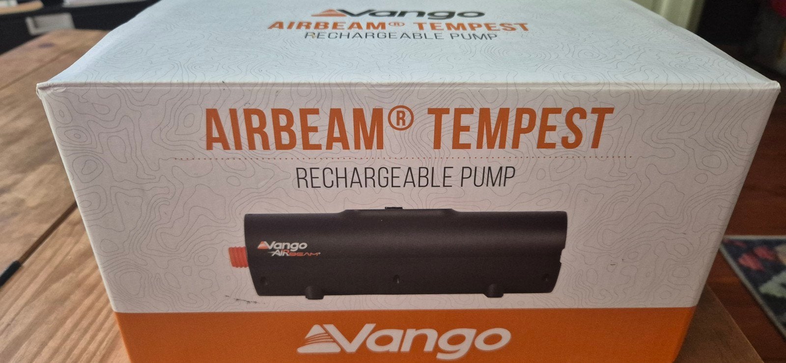 Vango AirBeam Tempest Oplaadbare Pomp - Nieuw in doos, Ophalen, Nieuw, Elektrisch
