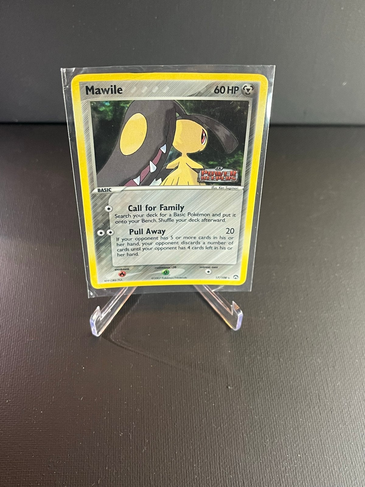 Mawile Ex Power Keepers Pokémon Kaart, Ophalen of Verzenden, Gebruikt, Losse kaart