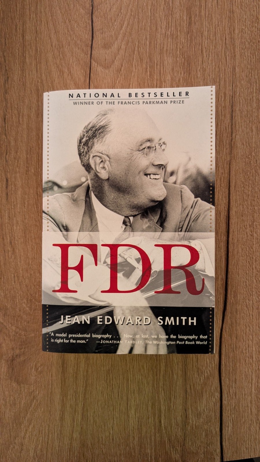 FDR - Biografie van Franklin D. Roosevelt, Ophalen of Verzenden, Zo goed als nieuw, Jean Edward Smith, Politiek