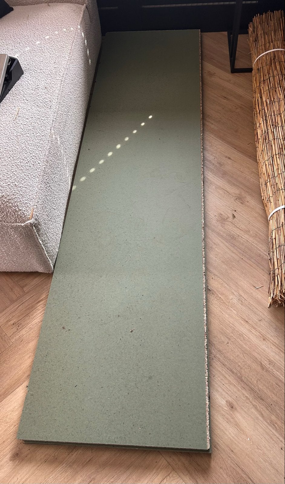 3x Constructieplaten Spaanplaat 244x61x18mm, Ophalen, Zo goed als nieuw, Overige materialen, Minder dan 20 mm