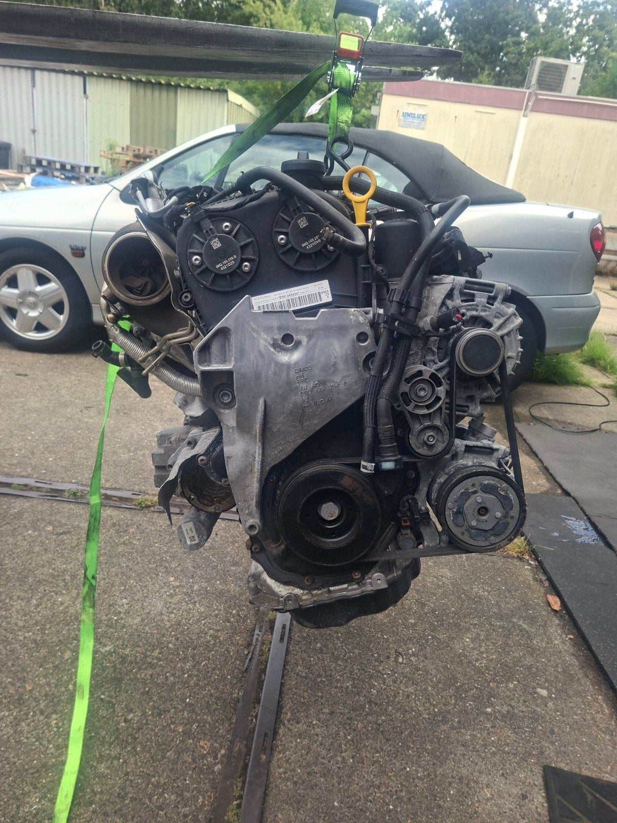 Volkswagen Golf 8 GTI R / Audi S3 2.0 TFSI motor DNF, Ophalen, Gebruikt, Audi