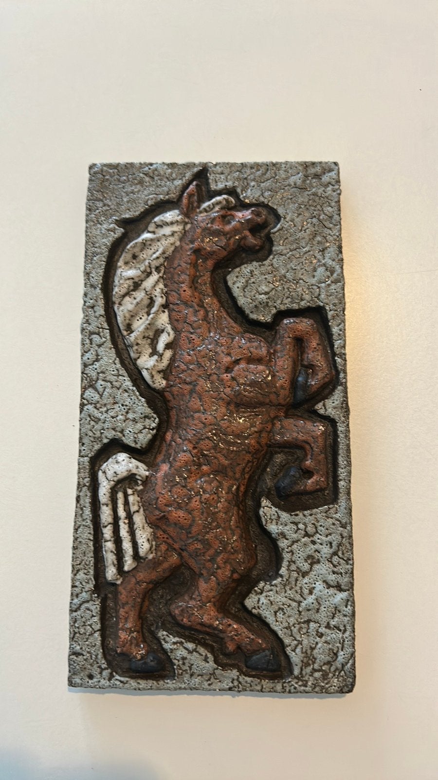 Keramiek paard., Ophalen