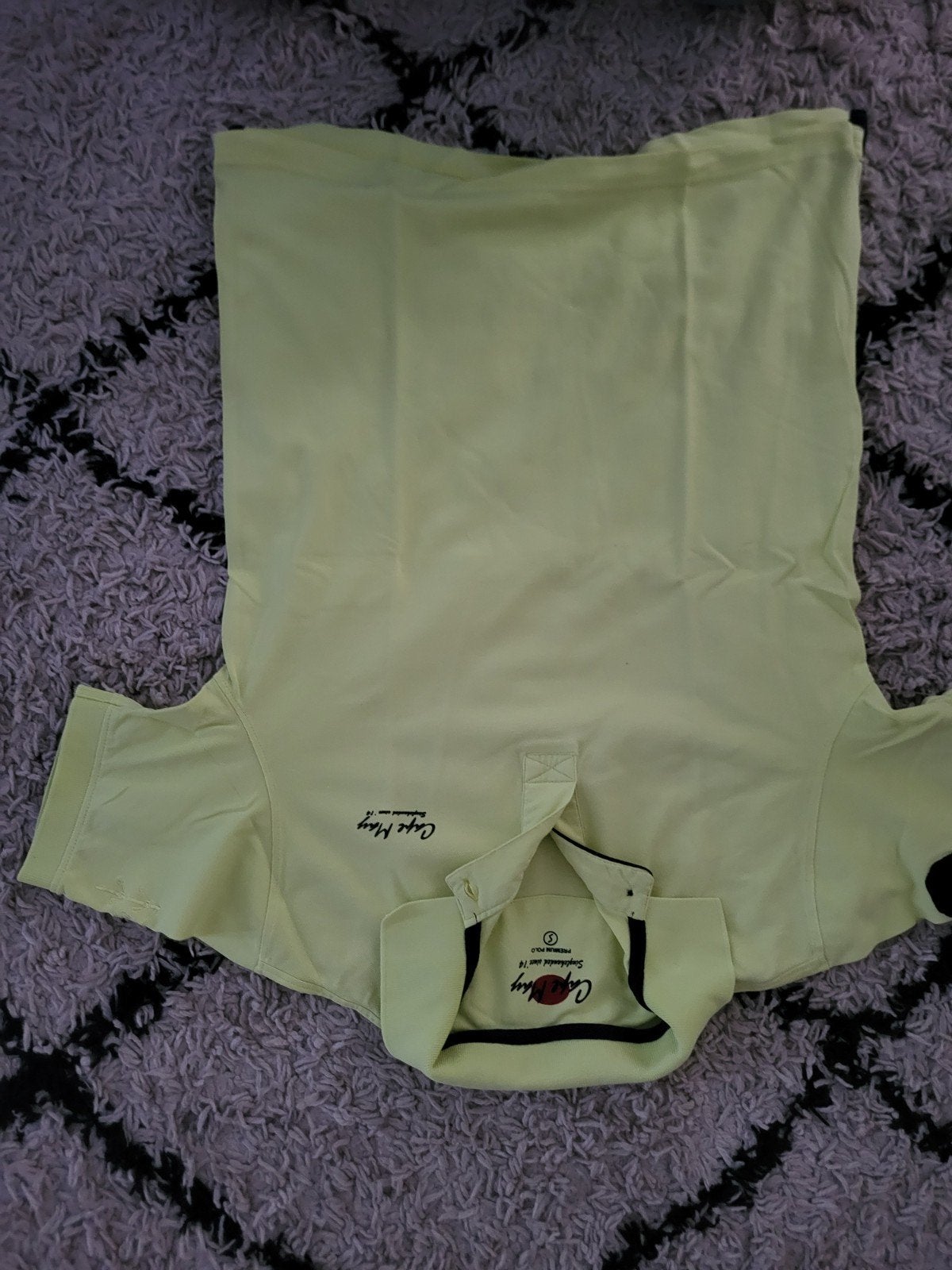 Cape May Premium Polo - Maat S, Geel, Nieuw, Ophalen of Verzenden, Cape May