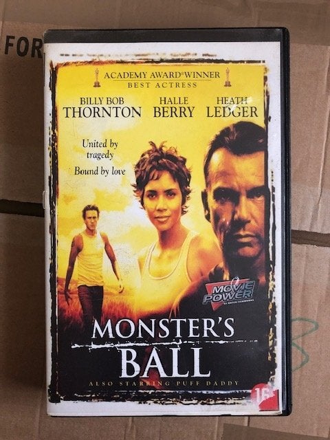 Monster's Ball VHS Videoband ex-rental, Vanaf 16 jaar, Ophalen of Verzenden, Gebruikt, Horror