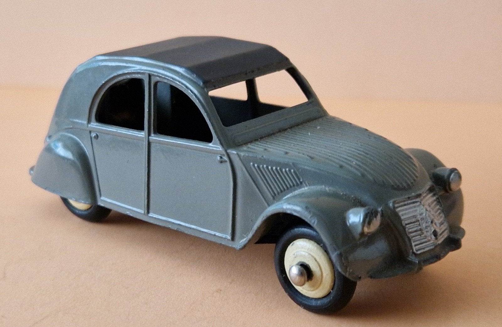 Dinky Toys (24T, F) Citroën 2CV 'Eend' Grijs, Verzenden, Gebruikt, Auto, Dinky Toys