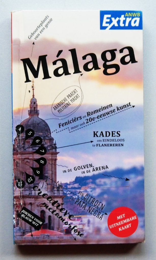ANWB gids Málaga, Europa, Ophalen of Verzenden, Zo goed als nieuw, Campinggids