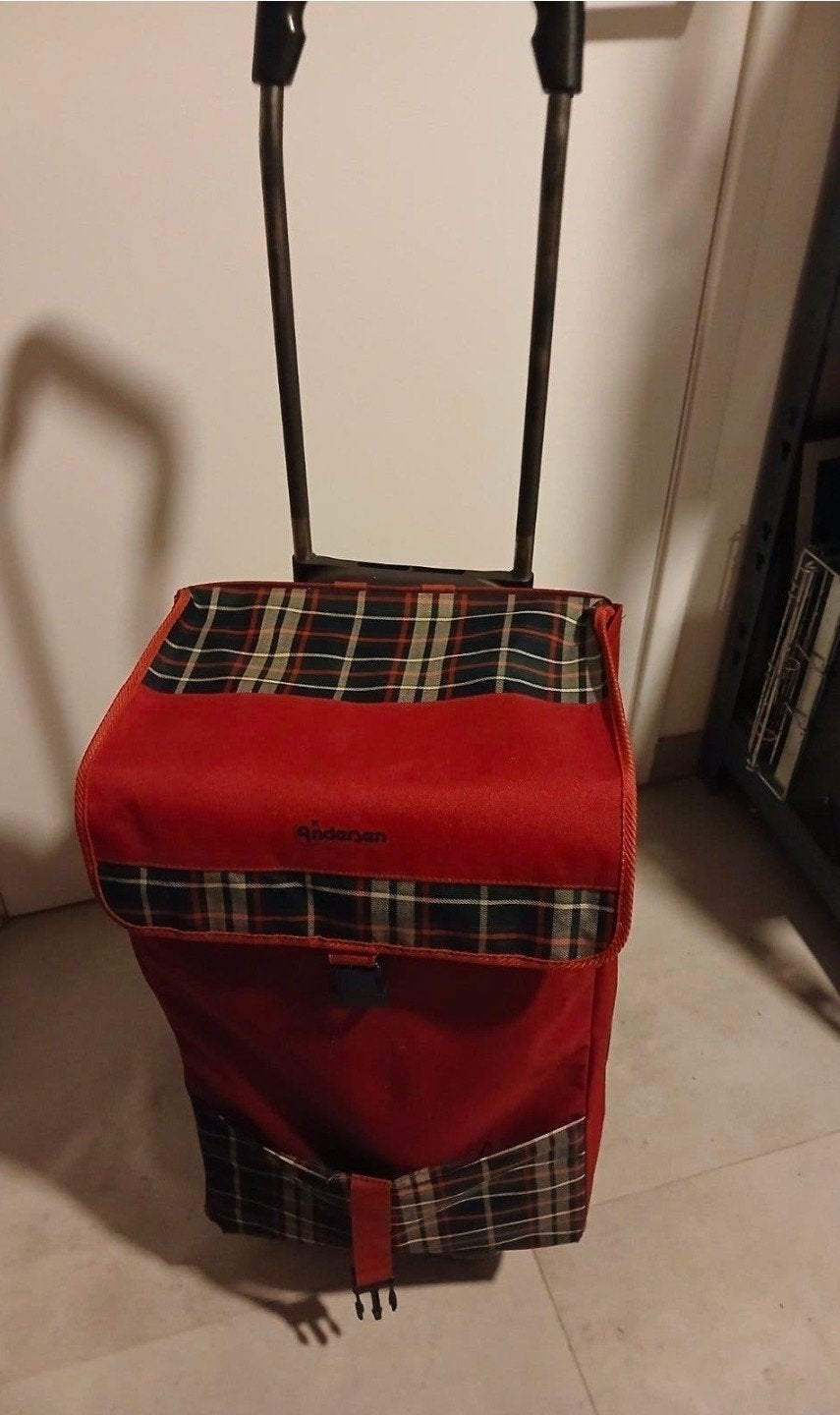 Boodschappen kar trolley boodschappenkar boodschappentrolley, Ophalen of Verzenden, 30 cm of meer
