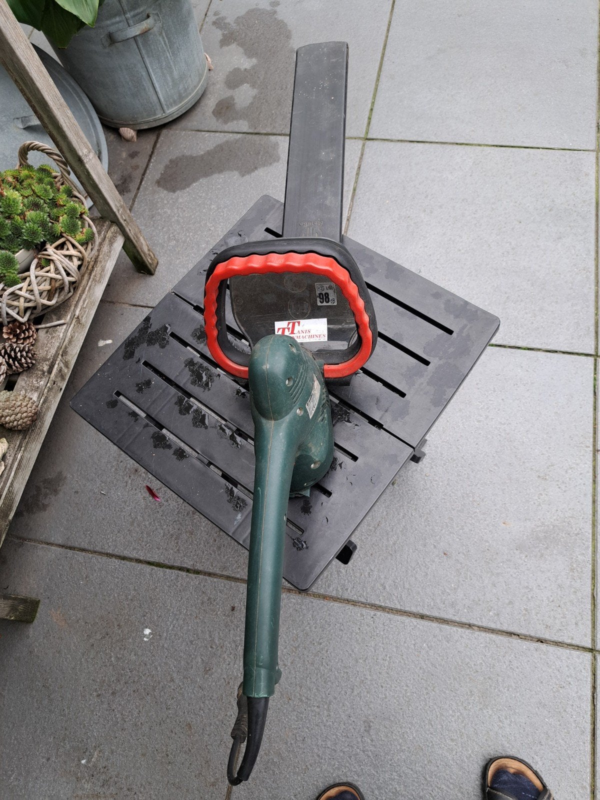 Metabo elektrische heggenschaar, Ophalen, Gebruikt, Elektrisch, Metabo