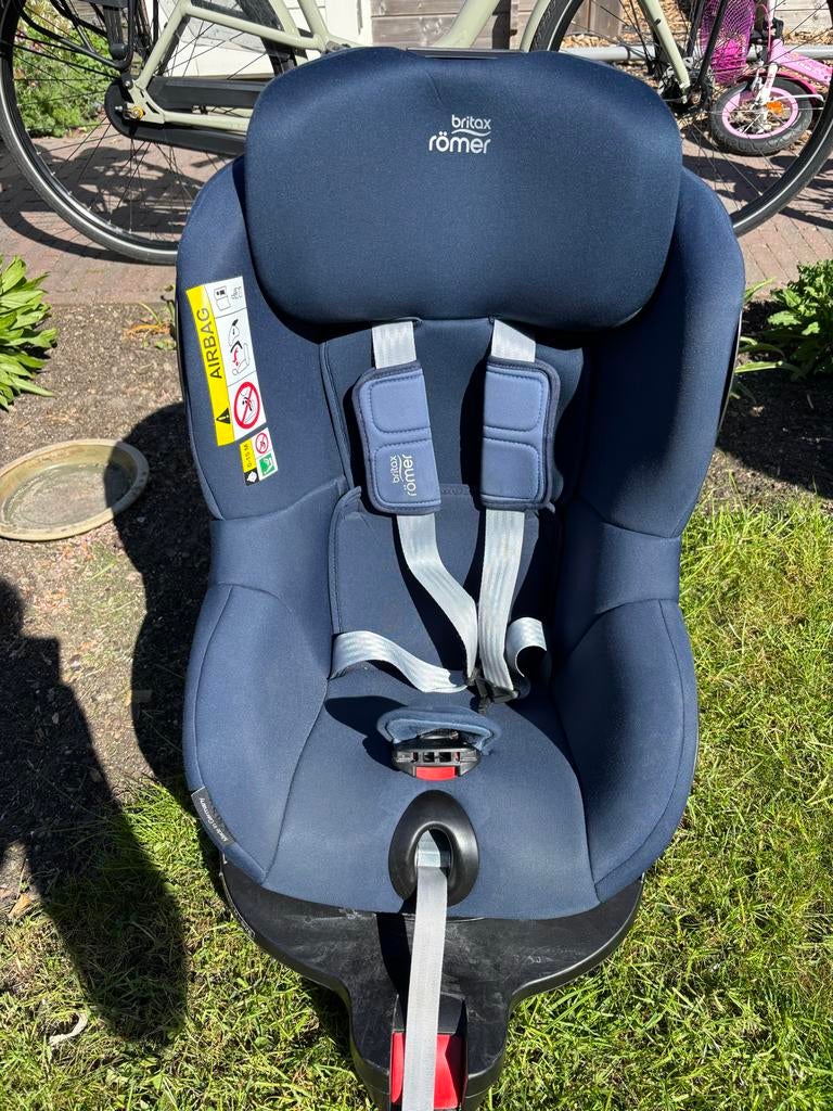 Britax Römer autostoel - Donkerblauw, Ophalen, Romer, Autogordel of Isofix, Gebruikt