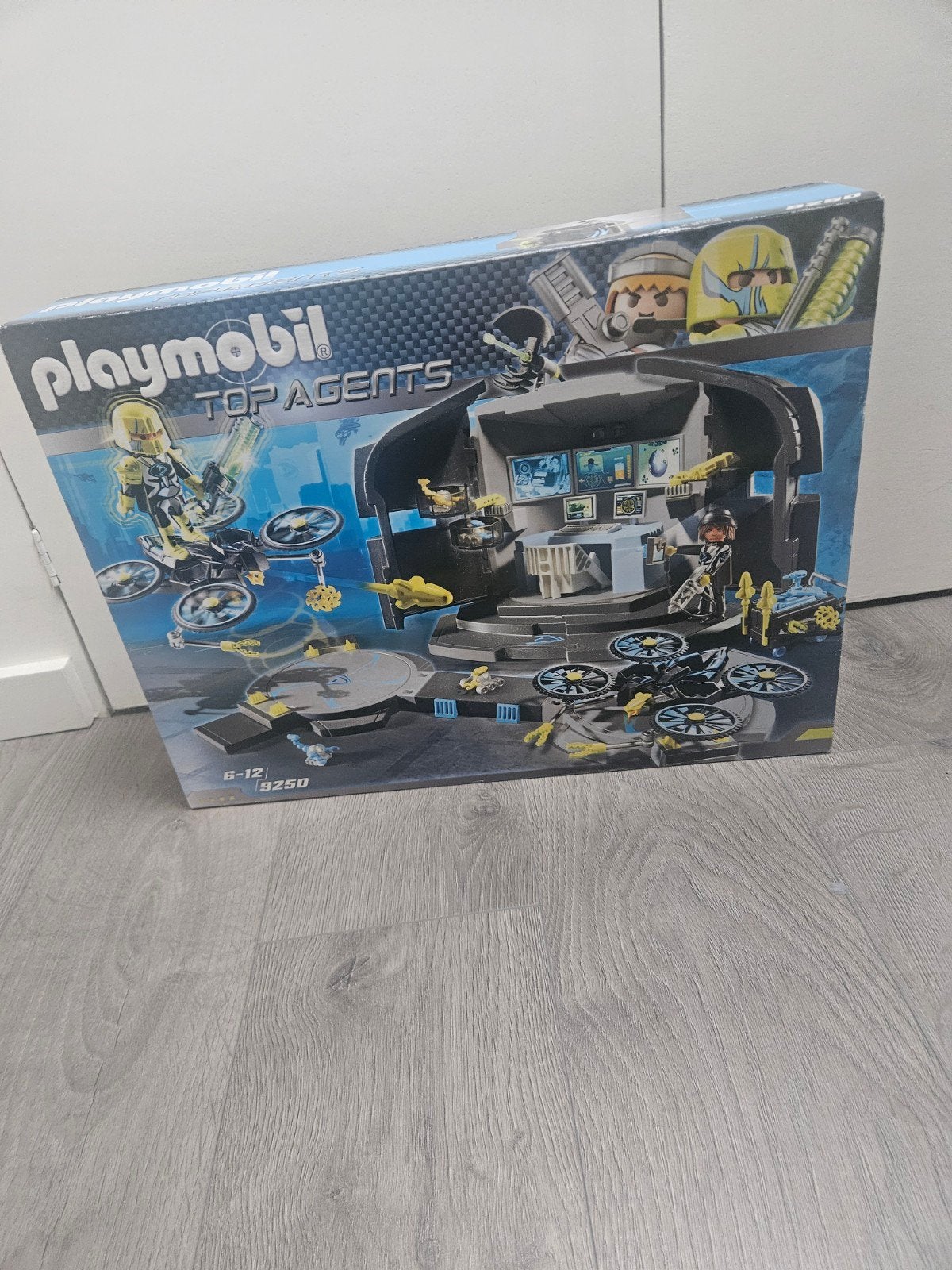 Playmobil Top Agents Commandocentrum 9250, Gebouw, Complete set, Ophalen of Verzenden, Zo goed als nieuw