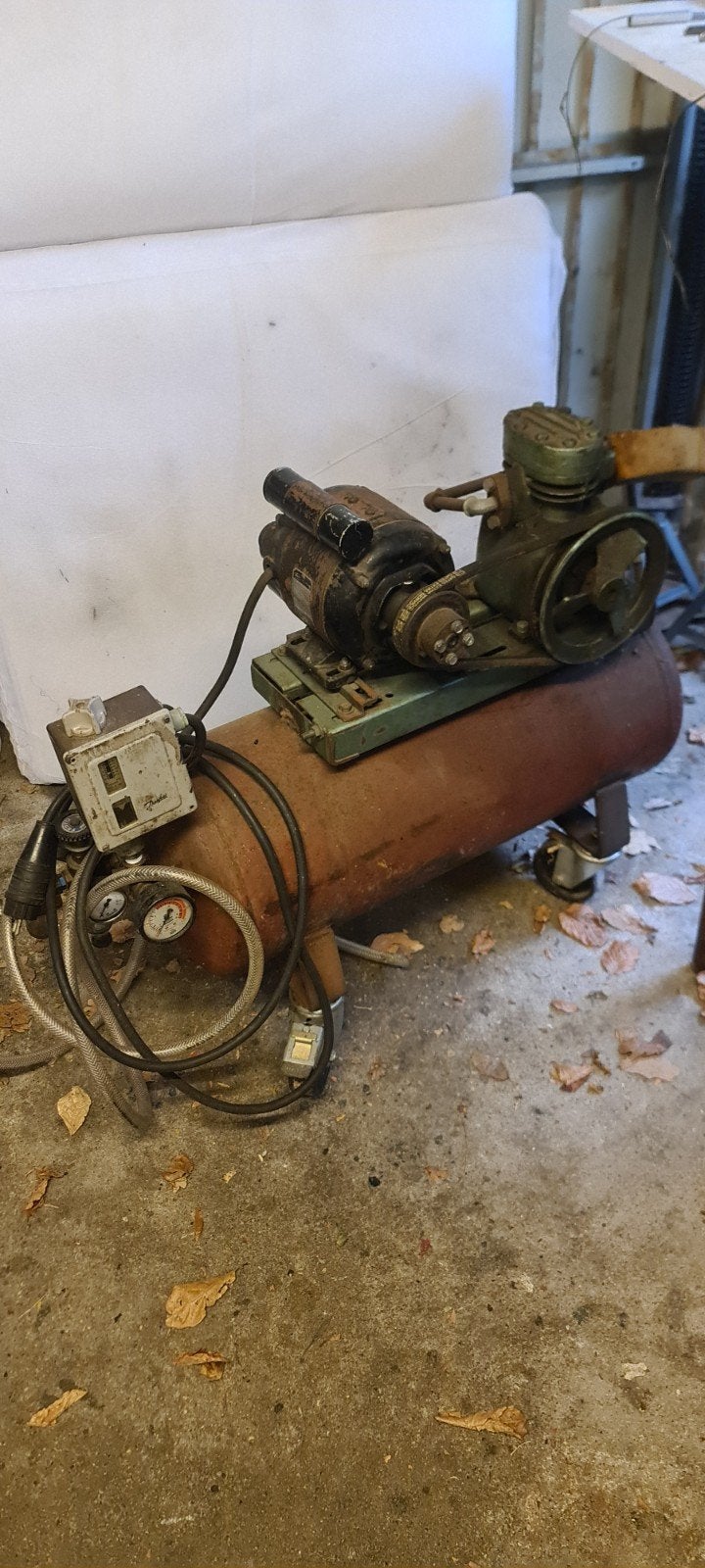 Compressor, 100 liter of meer, Ophalen, Minder dan 200 liter/min
