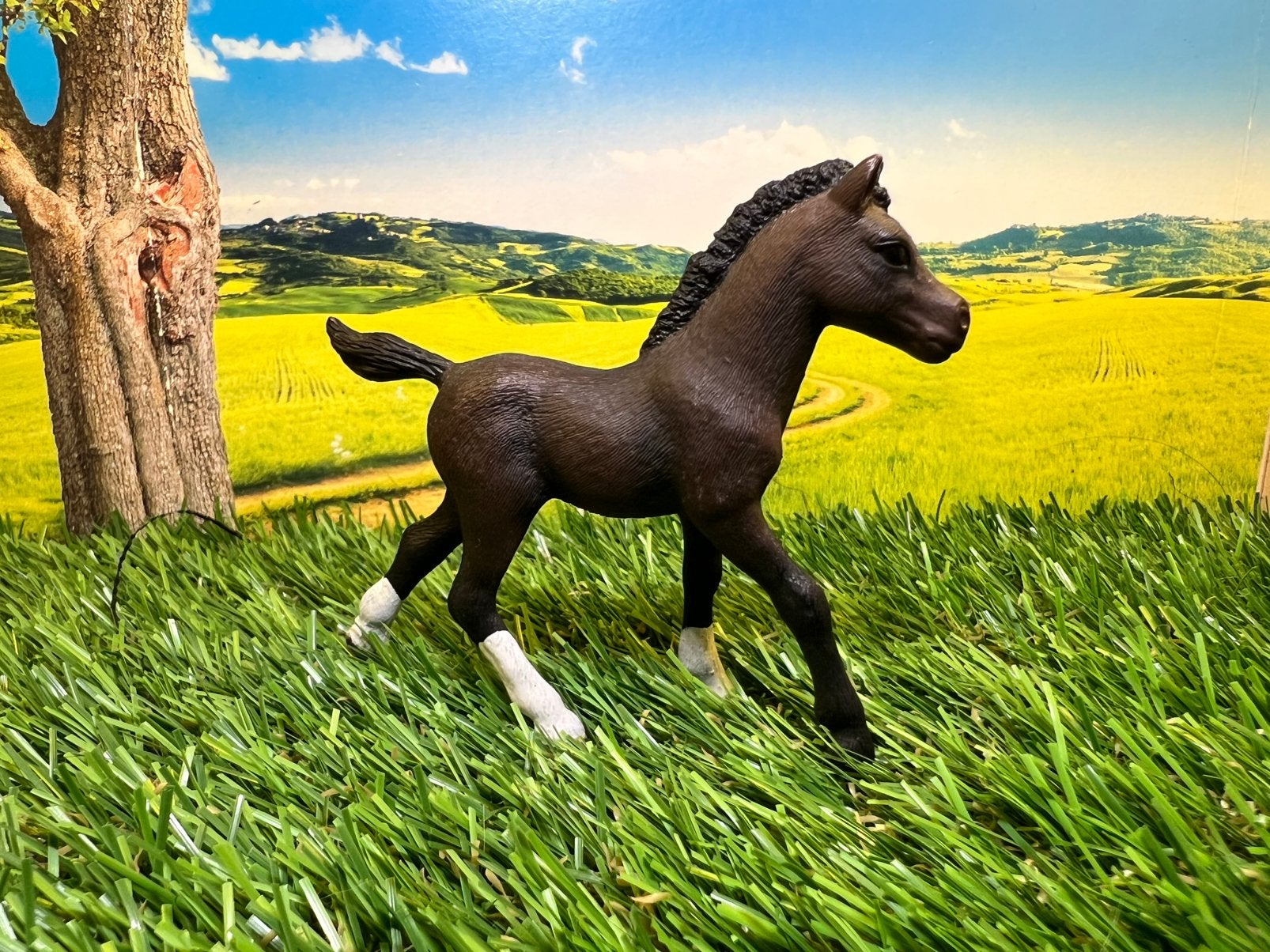 Schleich arabier veulen 13762, Ophalen, Zo goed als nieuw, Paard, Beeldje of Figuurtje