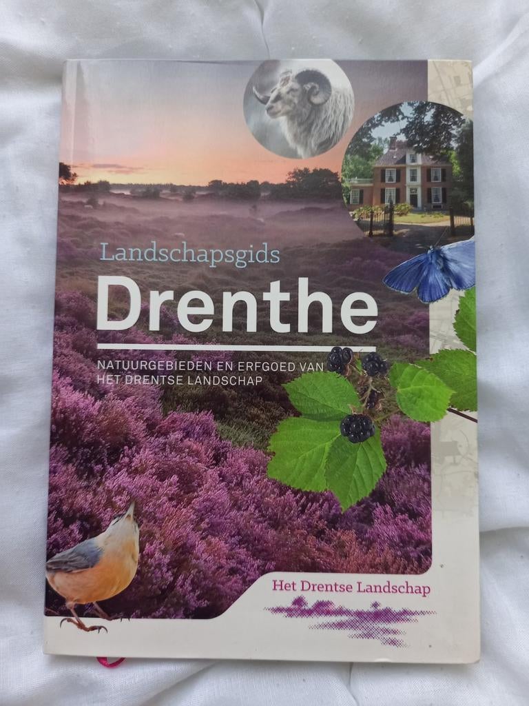 p15 Landschapsgids Drenthe - Natuur en Erfgoed, Ophalen of Verzenden, 20e eeuw of later, Zo goed als nieuw, Stichting Het Drentse Landschap